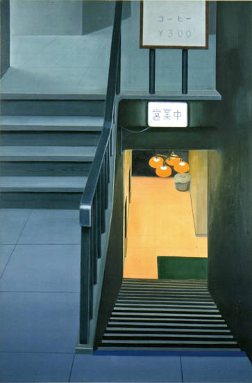 ‘무제(일본 도쿄)’, 캔버스에 오일, 180 × 120㎝, 1998. 사진 = 잉고 바움가르텐 