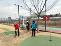 중랑천 물소리 들으면서 ‘나이스 샷’... 노원구, 중랑천 제1·2 파크골프장 개장