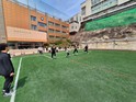 학생과 주민이 함께 누리는 체육 공간  광진구, 학교 운동장 인조잔디 조성