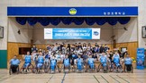 코웨이 휠체어농구단 ‘블루휠스’, 남양주 창현초서 농구교실 열어