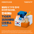 미래에셋, 美 SCHD 전략 본뜬 ‘TIGER 코리아배당다우존스 ETF’ 상장