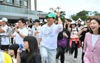 오세훈 시장, 14일(토) 아침 남산둘레길에 진행된 「손목닥터9988 200만 돌파 기념행사」 참석