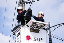 홍범식 LG유플러스 CEO, 네트워크 현장 찾아 안전 강조