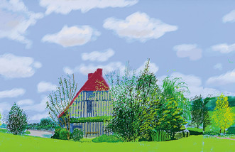 [서울옥션 스페셜리스트의 눈] 1000억의 거장, 그러나 멈추지 않는 실험가 데이비드 호크니