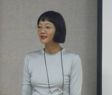 크리스틴 썬 킴이 수상 소감을 전하고 있다.(사진=김연수)