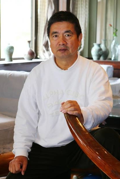 은관문화훈장을 받은 일본 나가노현 고생물학박물관 박희원 관장. (사진=문화재청)